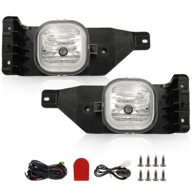 Imagem de RP Remarkable Power, Faróis de neblina adequados para 2005-2007 F250 F350 F450 F550 Kit de lâmpada de condução Super Duty e Excursio com interruptor de chicote de fios lâmpadas de lente transparente
