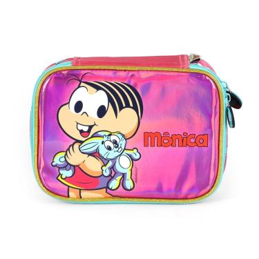 Imagem de Estojo Escolar Box Turma da Mônica 100 pens Infantil Meninas
