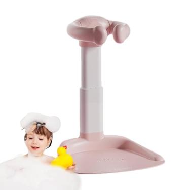 Imagem de Shakven Suporte de banho para bebê, Suporte para banho de bebê - Suporte para banho de bebê Base antiderrapante em pé - Alça de cadeira de banho resistente ajustável para banheiro infantil