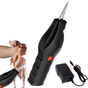 Imagem de Shakven Depenador de Frango, Depenador de Frango Rápido Elétrico | Depenador de frango portátil para depenador de cabelo,Equipamento de processamento de frango, máquina elétrica de remoção rápida de
