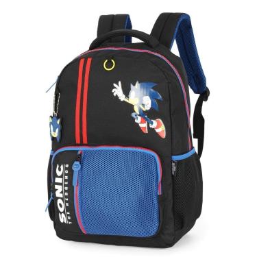 Imagem de Mochila De Costas Juvenil Escolar Sonic the Hedgehog-Masculino