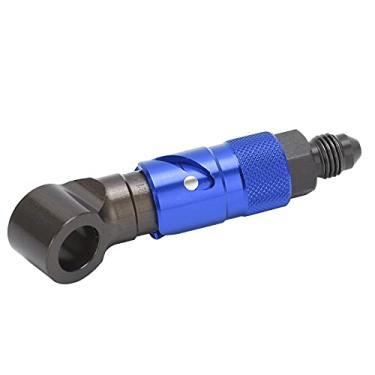 Imagem de Matybobe Adaptador de conexão de linha de freio de liga de alumínio de alta resistência universal para carro motocicleta (azul)
