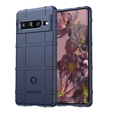 Imagem de Capa adequada para Google Pixel 7 Pro. Fibra de carbono refinada, anti-queda, anti-impressão digital, proteção total, capa para Google Pixel 7 Pro