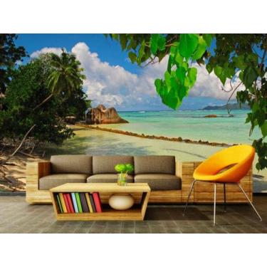 Imagem de Papel de Parede Painel Fotográfico Praia 03 - 2,40 X3,10 - Voce Decora
