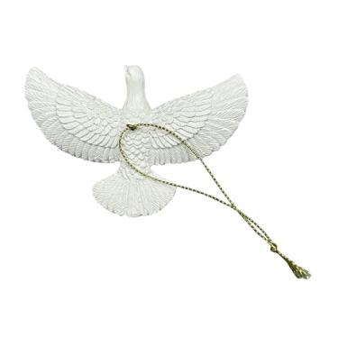 Imagem de oshhni Enfeite de pomba da amizade para árvore de Natal, decoração para pendurar na árvore, ideal para ambientes internos e externos, varandas, quintais e