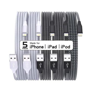 Imagem de Cabo USB Para Lightning De Carregamento Rápido (5 Unidades) Para iPhon