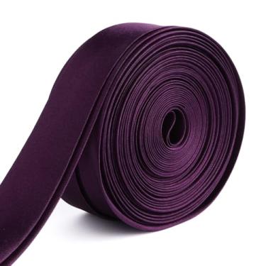 Imagem de Fita de polarização dupla de 2,5 cm de 10 metros, fita de encadernação contínua de poliéster para costura, bainha, encadernação de quilting, costura e tubulação de tecido, artesanato DIY