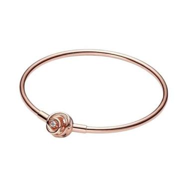 Imagem de Pulseira De Pingente De Coração Floco De Neve Em Prata Esterlina 925 B