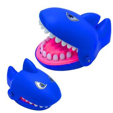 Imagem de Brinquedo Infantil Jogo Morde Dedo Aperta Dente Jacaré Tubarão - 99 To