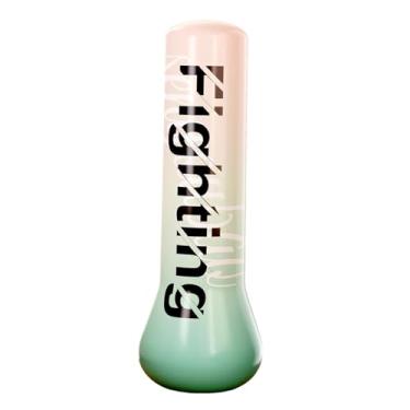 Imagem de KiBcsLic Saco de pancada infantil, saco de boxe autoportante, brinquedo esportivo para exercícios de kickboxing, ideal para treinamento em casa, Rosa, 1.5 Milhão