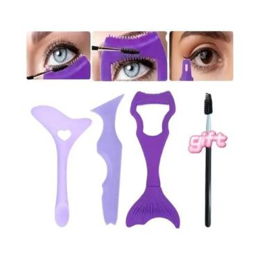 Imagem de Ferramenta De Delineador De Silicone Reutilizável Para Iniciantes E Ma