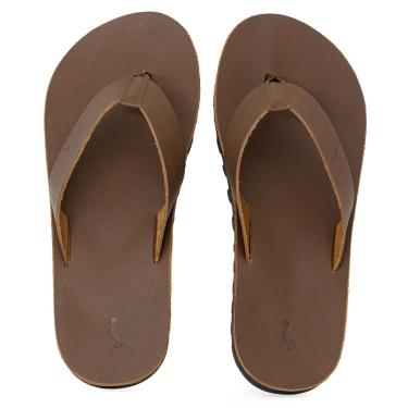 Imagem de Sandália Masculina Casual Reserva Go Noronha Couro Durável Confortável 750030009-Masculino