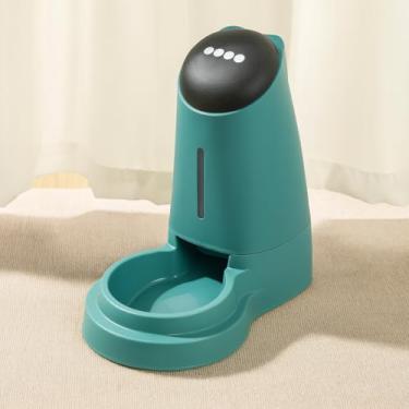 Imagem de Bebedouro Automático para Cães e Gatos 3,5L Antiderrapante Reservatório Grande Fácil de Limpar Pet(Azul)