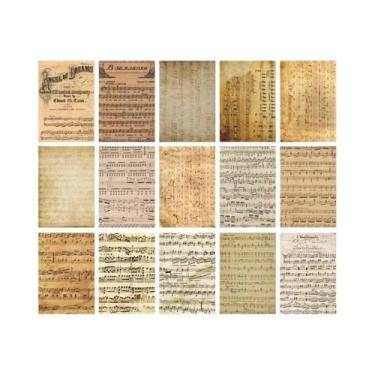 Imagem de Caderno De Arte Vintage Com Papel De 30 Folhas, Fundo Decorativo Para 