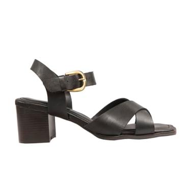 Imagem de Sandália Feminina Esther Couro Preta - Cód 685101-001 (Preta, BR, Adulto, Numérico, 39)