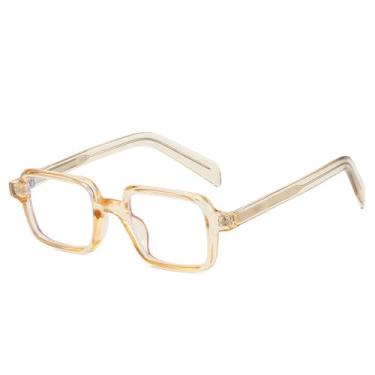 Imagem de Óculos de Sol UV400 - Lentes Degradê com Rebites em Tons de Gel para Homens e Mulheres, Ideais para Esportes ao Ar Livre, Corrida e Ciclismo, Cor Champagne Transparente