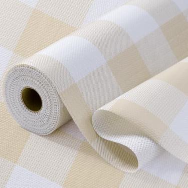 Imagem de Forro de prateleira para armários de cozinha forros de gaveta não adesivos antiderrapantes forros de armário de aderência forte papel espesso para prateleiras, cômodas, armário, caixa de ferramentas