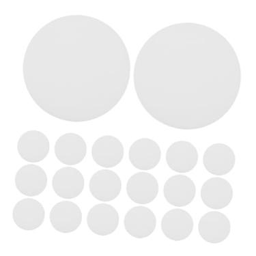 Imagem de HOLIDYOYO Painel difusor de luz de teto, 20 peças, capa redonda de LED para difusor de luz LED, fácil de instalar