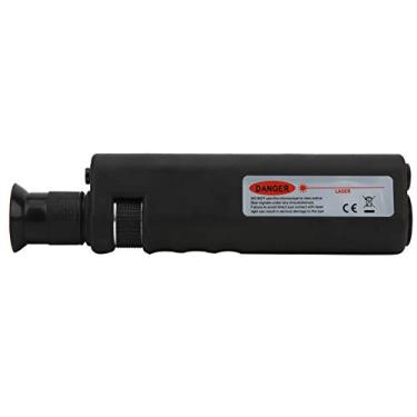 Imagem de KIMISS Detector de Face Final de Escopo óptico de Fibra Portátil para Faces Finais de PC e | Lupa de Inspeção Monocular para Jumpers e Tranças de Fibra óptica (200X Adaptador 2,5mm)