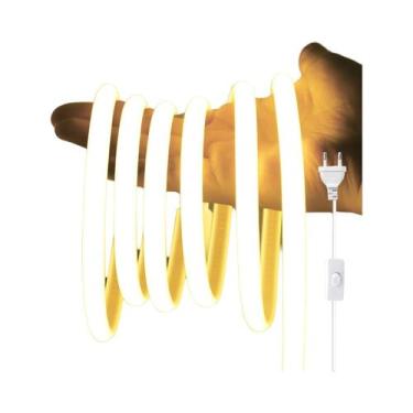 Imagem de Fita De Luz LED Neon Flexível Branca 3000K 4000K 6000K IP65 À Prova d'