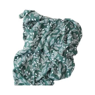 Imagem de Manta De Musselina Macia Para Bebê 120x110cm 100% Algodão, Manta Para 