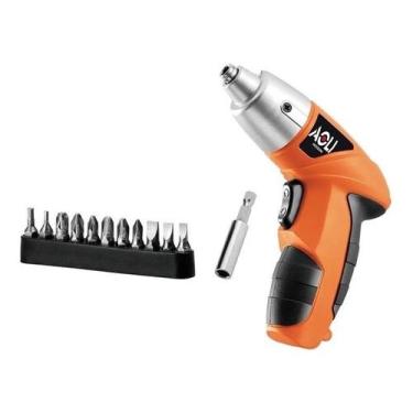 Imagem de Parafusadeira Bateria 3,8v Torque 3 Nm Kit 12 Peças - Keedi