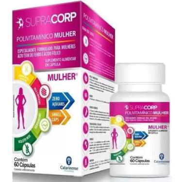 Imagem de Polivitamínico Supracorp Mulher 60 Cápsulas - Catarinense