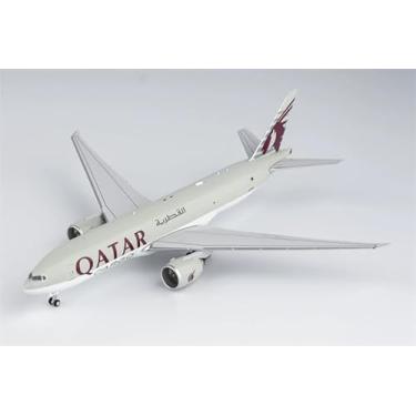Imagem de ACE HOBBY Modelo NG para carga Qatar Airways para aeronave Boeing B777F A7-BFZ 1:400 modelo pré-construído