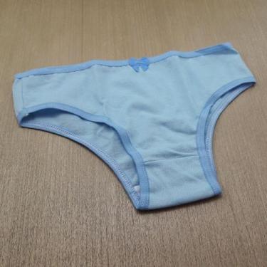 Imagem de Calcinha Infantil em Algodão Cor:Azul BebêTamanho:P - Ternura Íntima, 