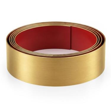 Imagem de Otoolling 1 pacote 10 cm x 6 m placa de aço inoxidável para decoração de proteção, faça você mesmo, placas de metal autoadesivas para parede interna ou externa, armário de cozinha, máquina de lavar