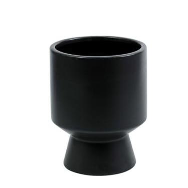 Imagem de Vaso de cerâmica vaso de flores decoração de casa vaso de flores fundo de sala de estar vasos secos para decoração vasos de flores (B, pequeno)