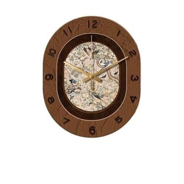 Imagem de Relógio de parede com relógio para pendurar na parede sala de estar relógio de parede retrô restaurante sala de jantar relógio decorativo (1)