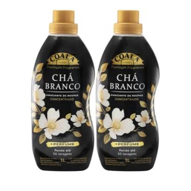 Imagem de Kit com 2 un - Coala Amaciante de Roupas Concentrado Chá Branco Premium Fragrance, 1L, 50 Lavagens