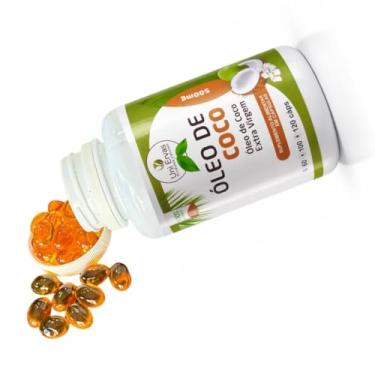Imagem de Óleo de Coco Extra Virgem, Suplemento Alimentar em Cápsulas, 500mg, 120 Cápsulas - 2 Frascos