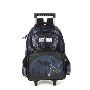 Imagem de Mochila Com Rodas Batman Preto - único Preto