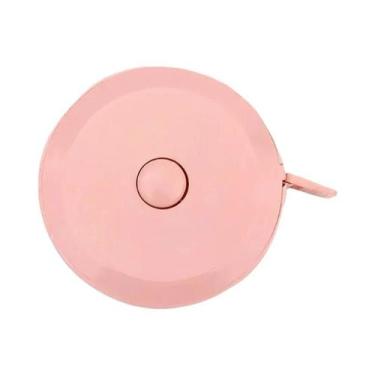 Imagem de Fita Métrica Mini Portátil De Couro Macio Para Medir Roupas, Cintura E