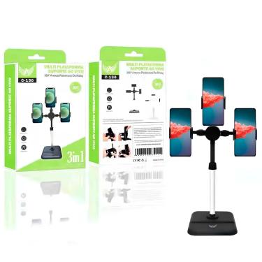 Imagem de Suporte de Celular Multi plataforma 3 em 1 C-130 Caerus