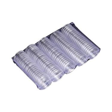 Imagem de Caixa De Armazenamento De Moedas Em Plástico Transparente 10-100pcs, C