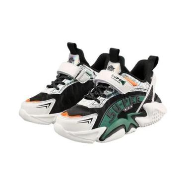 Imagem de Tênis De Couro Para Meninos, Sapatos Casuais Antiderrapantes, Esportiv