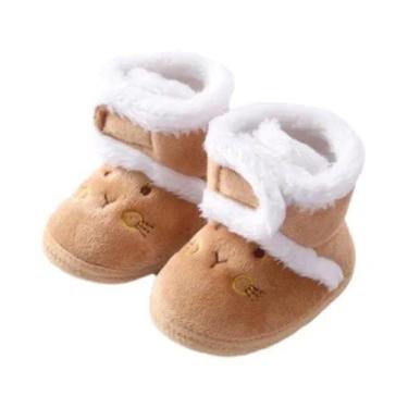 Imagem de Sapatos De Inverno Para Bebês E Crianças Pequenas, Quentes E Grossos, 