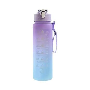 Imagem de Garrafa De Água Esportiva De 700ml Resistente a Quedas Com Escala De T