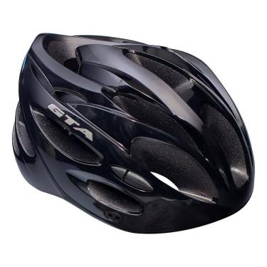 Imagem de Capacete Gta Inmold Bike Pisca Pisca Led Ciclismo Mtb Cor Pr
