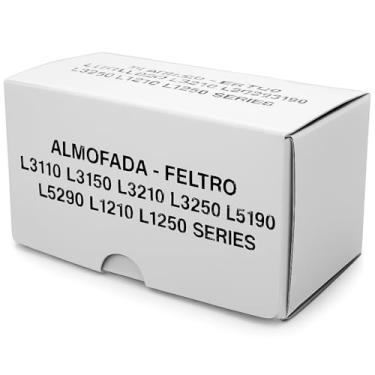 Imagem de Kit 04 Feltro Almofada Compatível Epson L3150 L3250 L3110 L3210 L1250 L5190