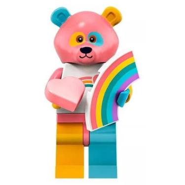 Imagem de Lego Minifiguras 71025 Série 19 Boneco - 15 - Urso Arco Iris