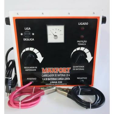 Imagem de MX-9 Carregador de baterias 20A- 12 a 240 volts 1 a 20 baterias com pr