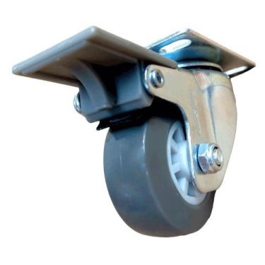 Imagem de Rodízio com Base Giratória Com Roda em PVC 45kg - Colson