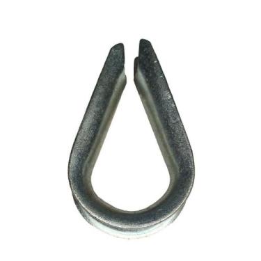 Imagem de Sapatilha Leve 5/16 Pol Anilha Para Cabo De Aço Corda * 7683 - DIV.