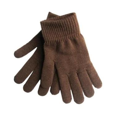 Imagem de Luvas De Inverno Quentes Com Tela Sensível Ao Toque, De Cinco Dedos, À