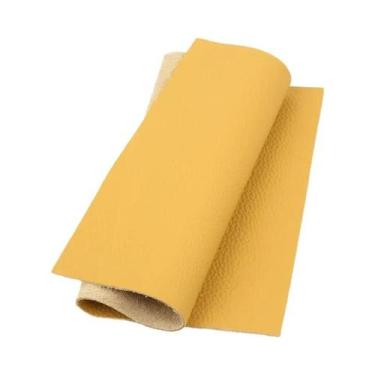 Imagem de Almofada De Sofá Em Couro Bovino Macio Marrom 1.5mm, Camada Superior D