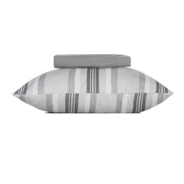 Imagem de Jogo De Cama Solteiro 2 Peças Altenburg Malha Fio Penteado Miragem